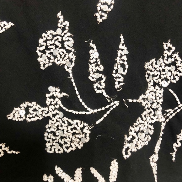 Vintage J Laxmi Beaded Top Petite Medium - Picture 7 of 7